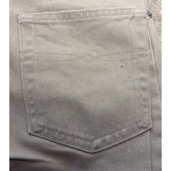 Faded Glory Mens Beige Jeans 33x32 100% Cotton Denim Made In USA Straight-Leg - Picture 7 of 8